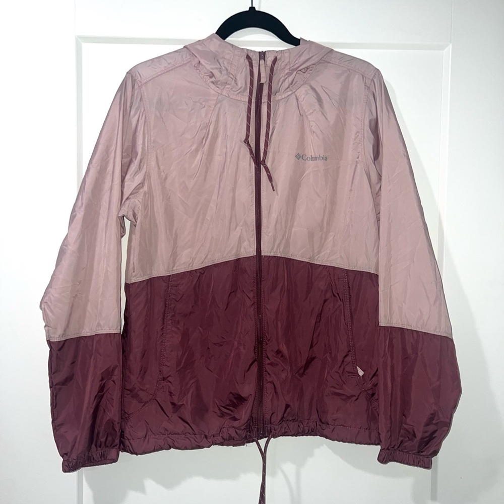 Colombia Women’s Colorblock Windbreaker Jacket